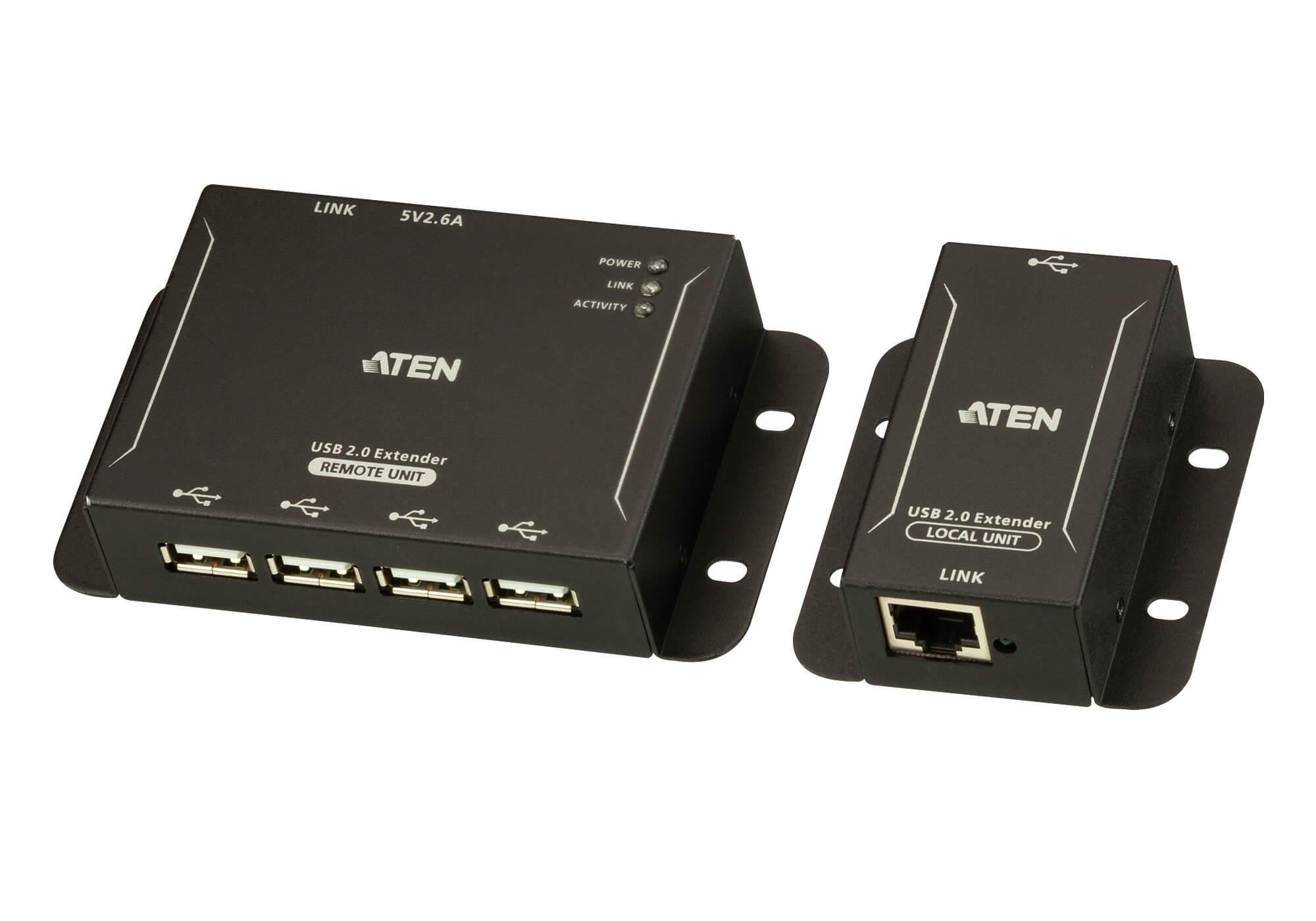 USB Extender ATEN UCE3250, 4 порта, USB 2.0, CAT 5, до 50m | JAR Computers USB Extender ATEN UCE3250, 4 порта, USB 2.0, CAT 5, до 50m
