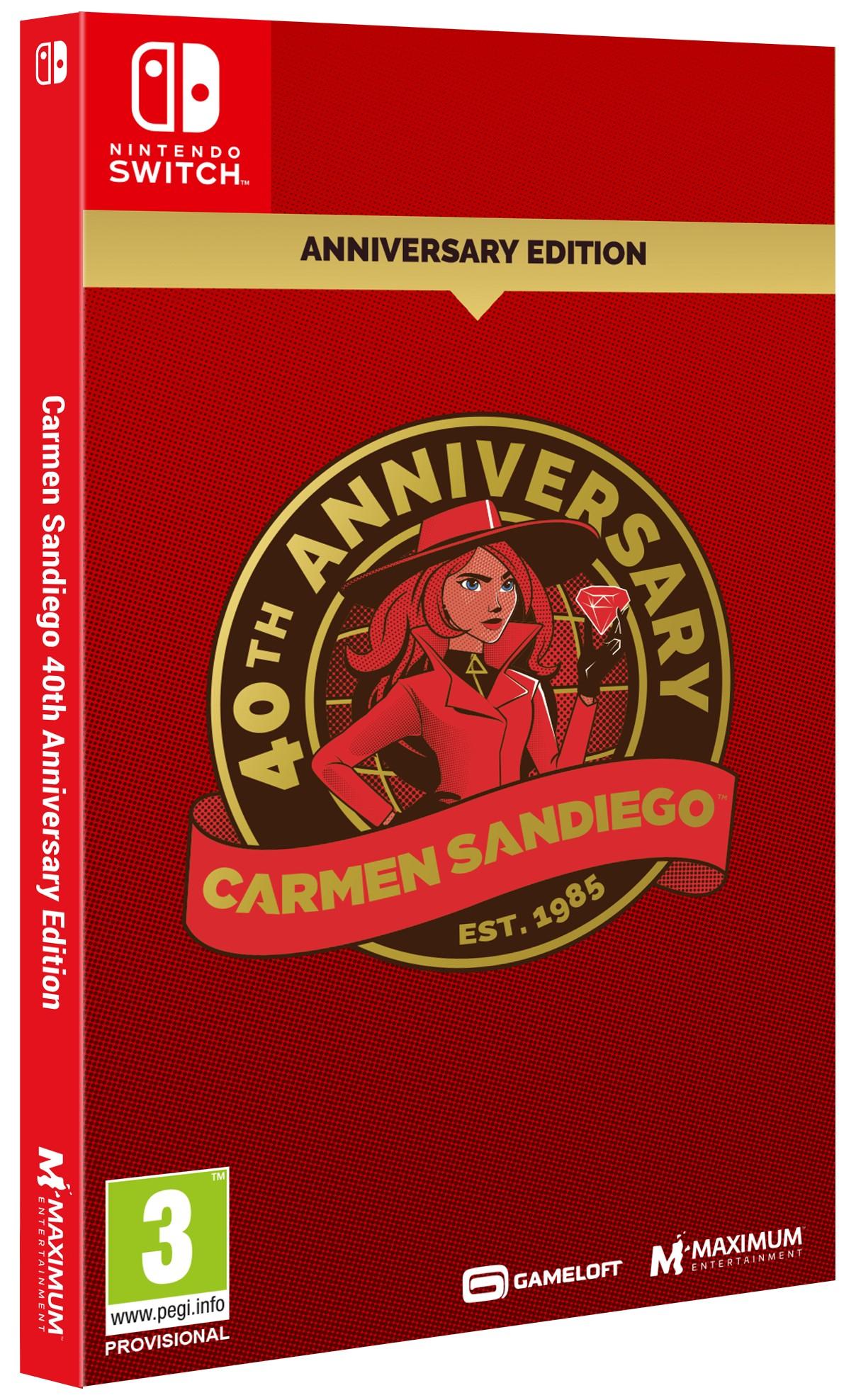 Carmen Sandiego - 40th Anniversary Edition (Nintendo Switch)