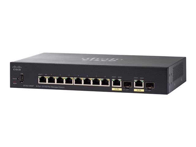 CISCO SF352-08MP 8-port 10/100 Max-POE Managed Switch