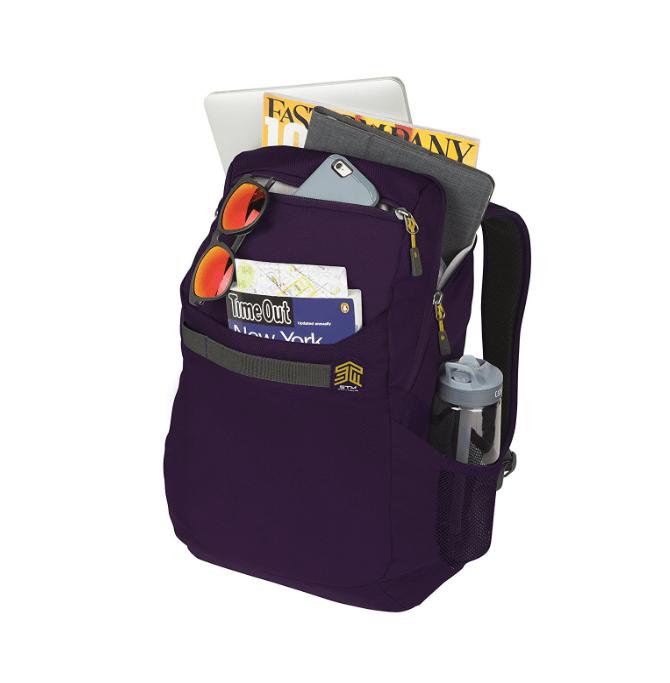 Елегантна и стилна раница за MacBook Pro 15 и лаптопи до 15 инча - STM Saga Backpack (лилав) | JAR Computers Елегантна и стилна раница за MacBook Pro 15 и лаптопи до 15 инча - STM Saga Backpack (лилав)