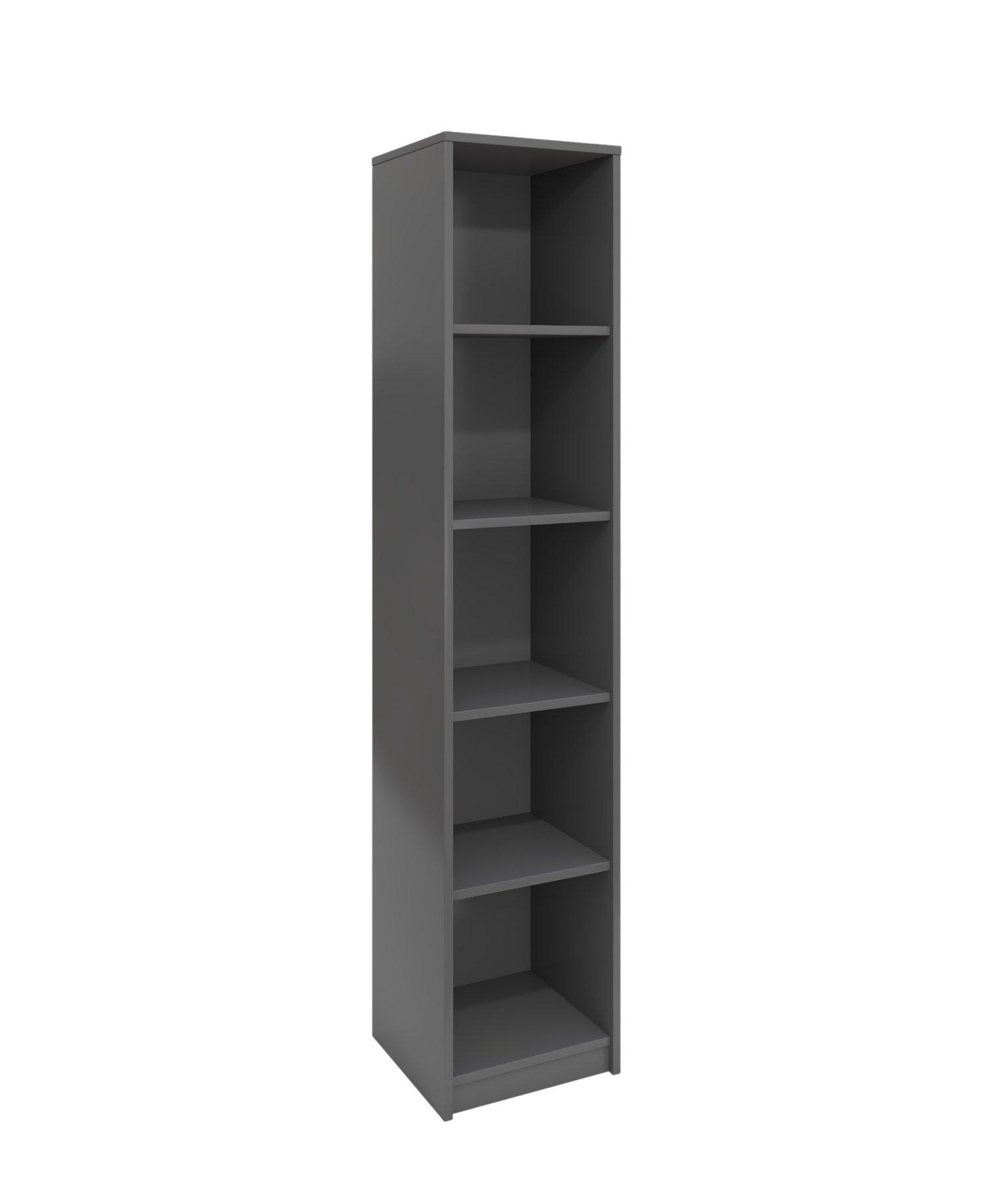 Етажерка RFG RS3 Parma, 420 х 400 х 2000 mm, ПДЧ 18 mm, перлен графит
