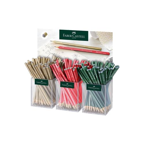 Faber-Castell Молив Sparkle, есен 2022, 144 броя в 3 чаши