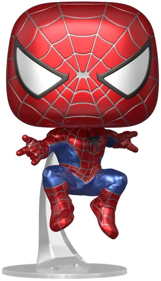 Фигурка Funko Pop! Marvel: Spider-Man No Way - Friendly Neighborhood Spider-Man (Leaping) (Metallic) #1158 | JAR Computers Фигурка Funko Pop! Marvel: Spider-Man No Way - Friendly Neighborhood Spider-Man (Leaping) (Metallic) #1158