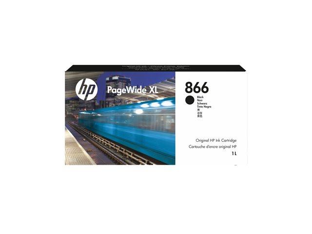 HP 866 1L Black PageWide XL Ink Crtg | JAR Computers HP 866 1L Black PageWide XL Ink Crtg