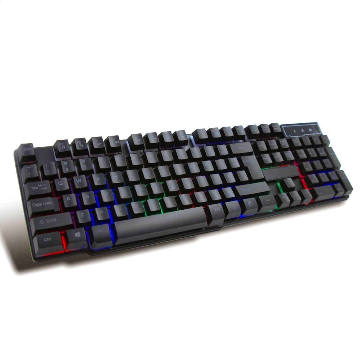 Жична геймърска клавиатура с RGB подсветка (за PC) - Varr Gaming RGB Keyboard Multimedia | JAR Computers Жична геймърска клавиатура с RGB подсветка (за PC) - Varr Gaming RGB Keyboard Multimedia