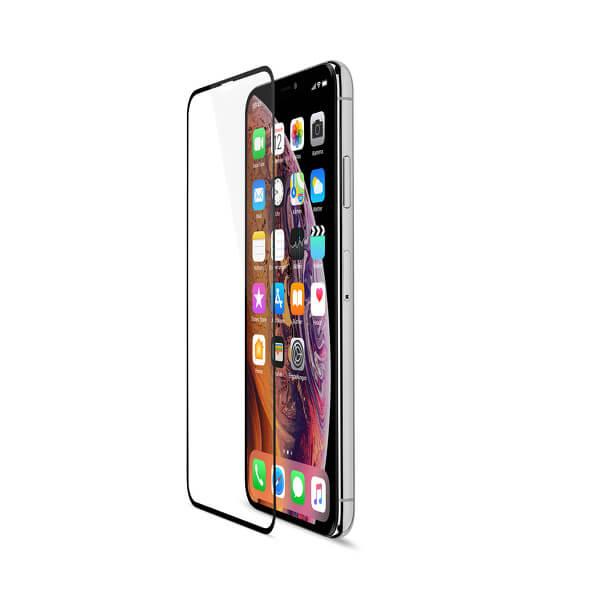 Калено стъклено защитно покритие с извити ръбове за целия дисплей на iPhone 11 Pro Max, iPhone XS Max - Artwizz CurvedDisplay Glass Protection (черен-прозрачен) | JAR Computers Калено стъклено защитно покритие с извити ръбове за целия дисплей на iPhone 11 Pro Max, iPhone XS Max - Artwizz CurvedDisplay Glass Protection (черен-прозрачен)