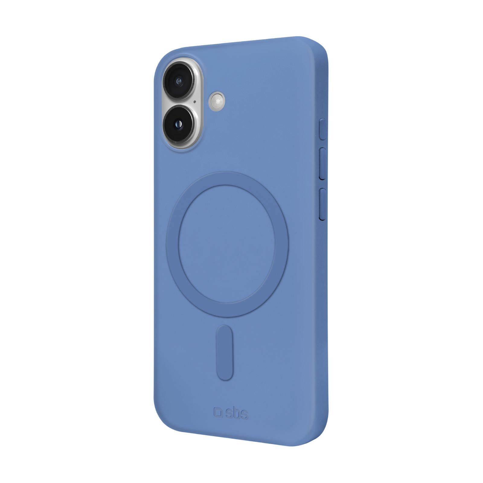 Калъф SBS 82175,  Instinct Mag, за iPhone 16, син