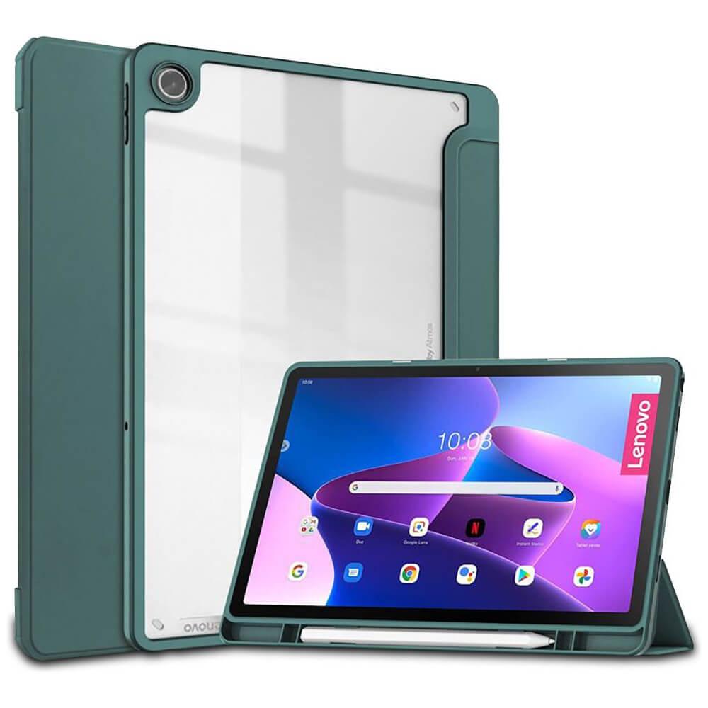 Кожен кейс и поставка за Lenovo Tab M10 Plus 10.6 3rd Gen (2022) (зелен) - Tech-Protect SC Pen Hybrid Case | JAR Computers Кожен кейс и поставка за Lenovo Tab M10 Plus 10.6 3rd Gen (2022) (зелен) - Tech-Protect SC Pen Hybrid Case