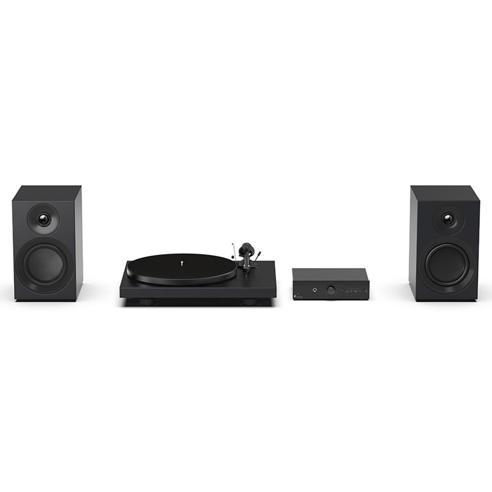 Комплект Pro-Ject Colourful Audio System E - черен мат