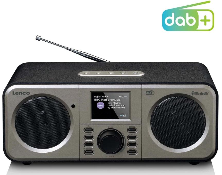 Lenco FM/DAB Радио DAR-030BK, Черен | JAR Computers Lenco FM/DAB Радио DAR-030BK, Черен