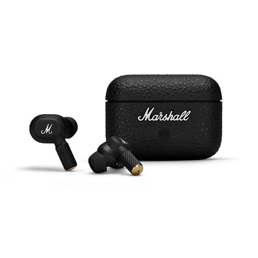 Marshall Motif II A.N.C. TWS True Wireless Earphones - аудиофилски безжични слушалки със зареждащ кейс (черен)