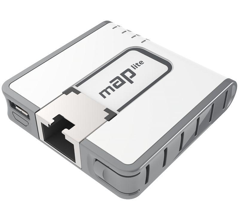 Mikrotik mAP lite Бяла Захранване по Ethernet (PoE) | JAR Computers Mikrotik mAP lite Бяла Захранване по Ethernet (PoE)