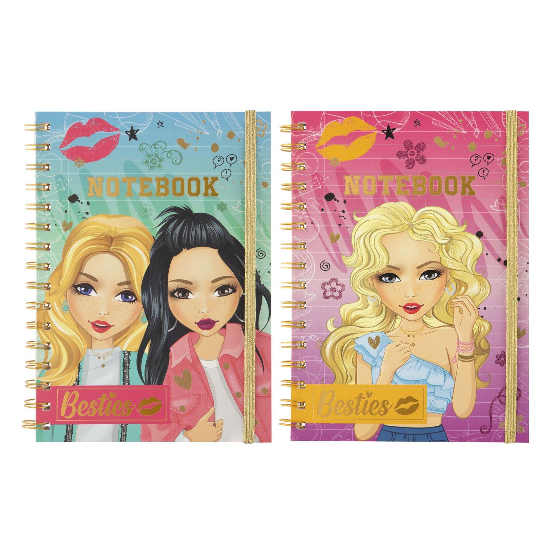 Moxy Тетрадка Besties, A5, 60 листа, асорти, 24 броя