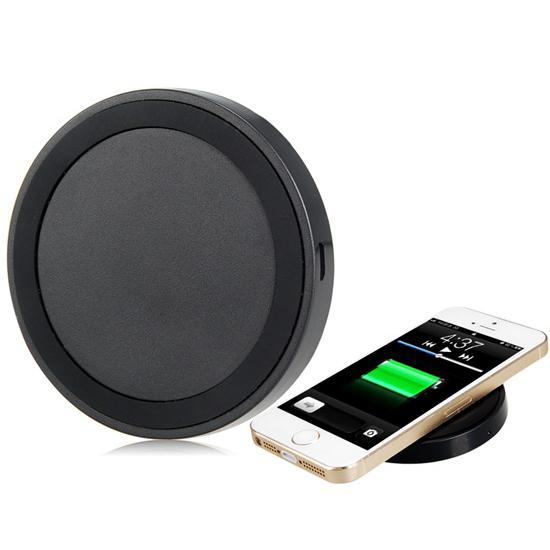 Пад за безжично зареждане на мобилни телефони - Wireless Charging Pad (черен) | JAR Computers Пад за безжично зареждане на мобилни телефони - Wireless Charging Pad (черен)
