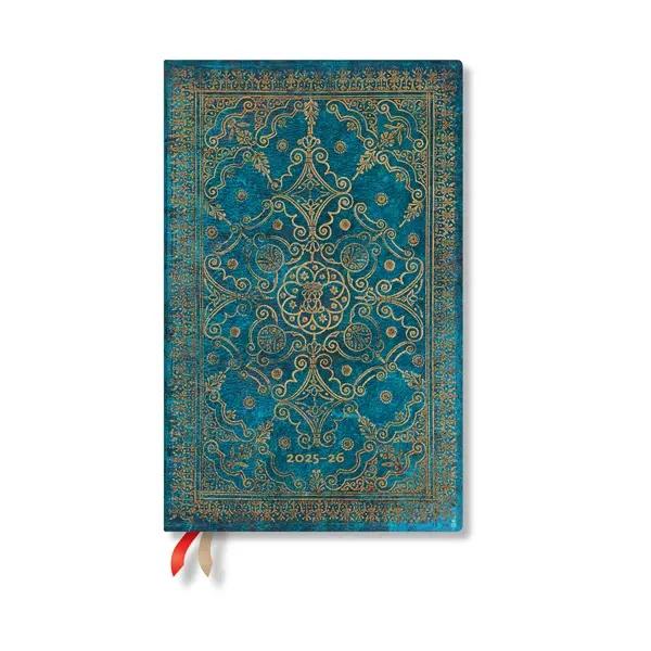 Paperblanks Планер Azure, Maxi, вертикален, мека корица, 112 листа, за 2025-2026 година