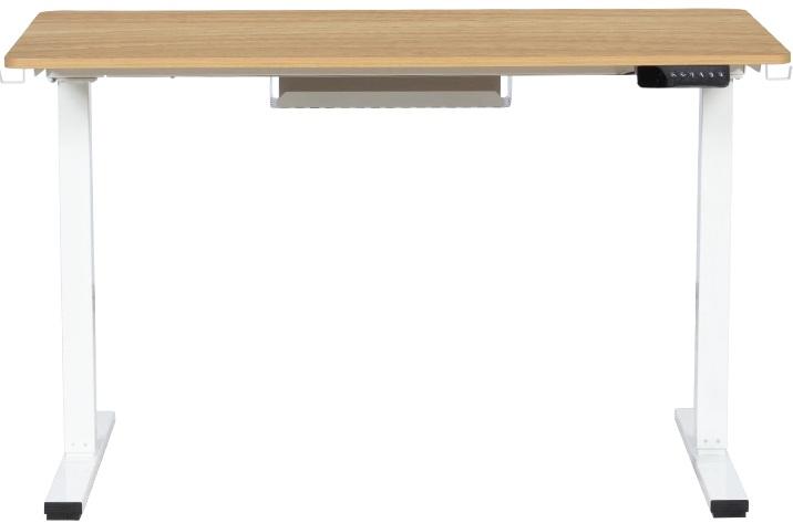 Регулируемо бюро Carmen - CR- 4825, 73-121 cm, бук/бяло