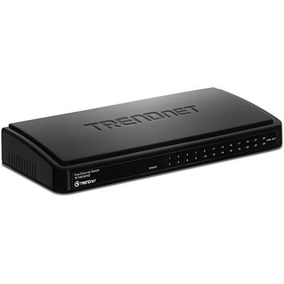 TRENDnet TE100-S24D :: 24-Port 10/100 Mbps Switch