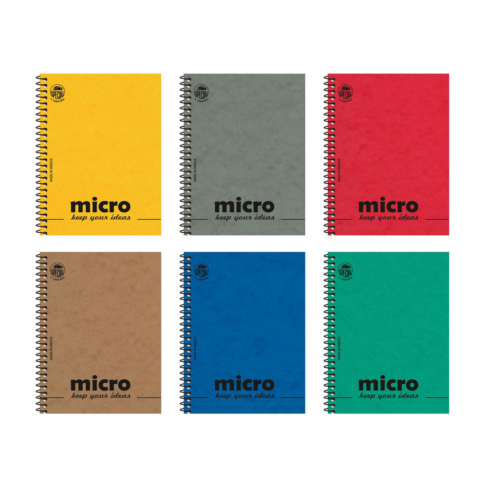 Typotrust Spiral Stripe Block 9x12 MICRO 80sh. (4601-1) (TYP4601-1) | JAR Computers Typotrust Spiral Stripe Block 9x12 MICRO 80sh. (4601-1) (TYP4601-1)