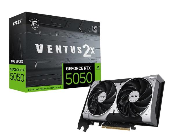 VGA MSI RTX5050 8G VENTUS 2X OC