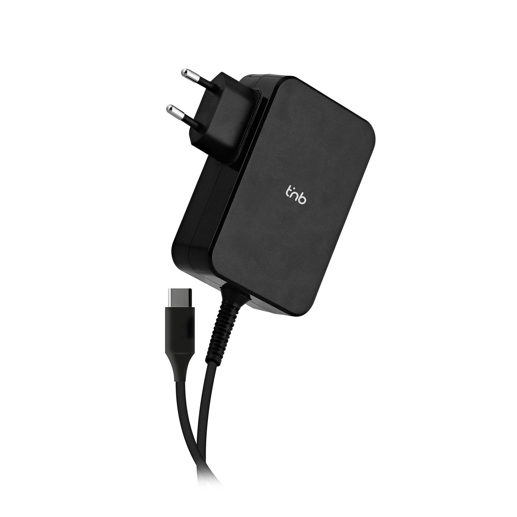 Зарядно устройство TNB Multimedia, за лаптоп, таблет и смартфон, USB Type-C, 90 W, дължина 1.8 m | JAR Computers Зарядно устройство TNB Multimedia, за лаптоп, таблет и смартфон, USB Type-C, 90 W, дължина 1.8 m