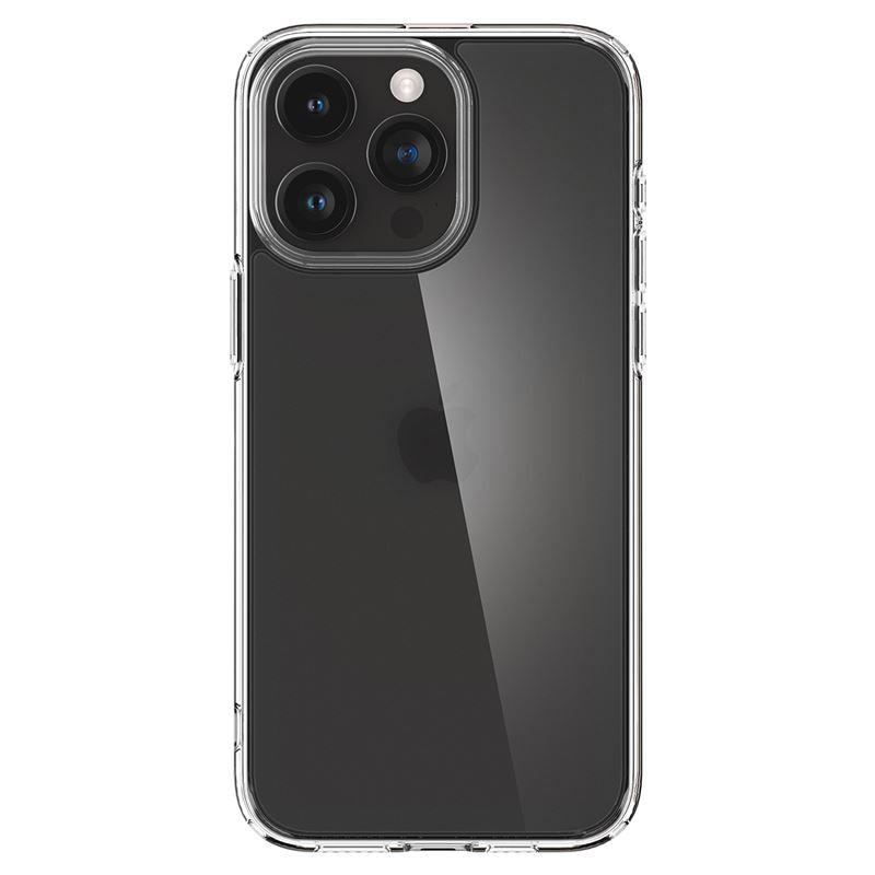 Хибриден кейс с висока степен на защита за iPhone 15 Pro - Spigen Ultra Hybrid Case (прозрачен-матиран) | JAR Computers Хибриден кейс с висока степен на защита за iPhone 15 Pro - Spigen Ultra Hybrid Case (прозрачен-матиран)