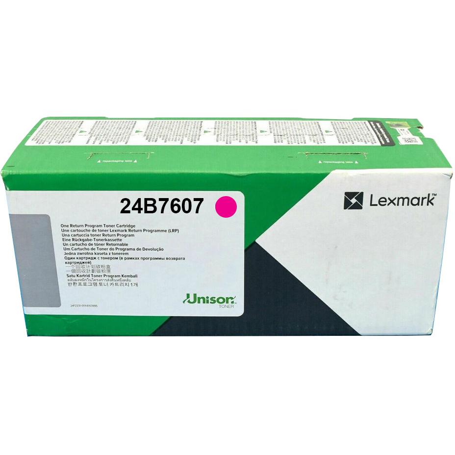 Lexmark 24B7607 тонер касета 1 броя Оригинал Пурпурен | JAR Computers Lexmark 24B7607 тонер касета 1 броя Оригинал Пурпурен