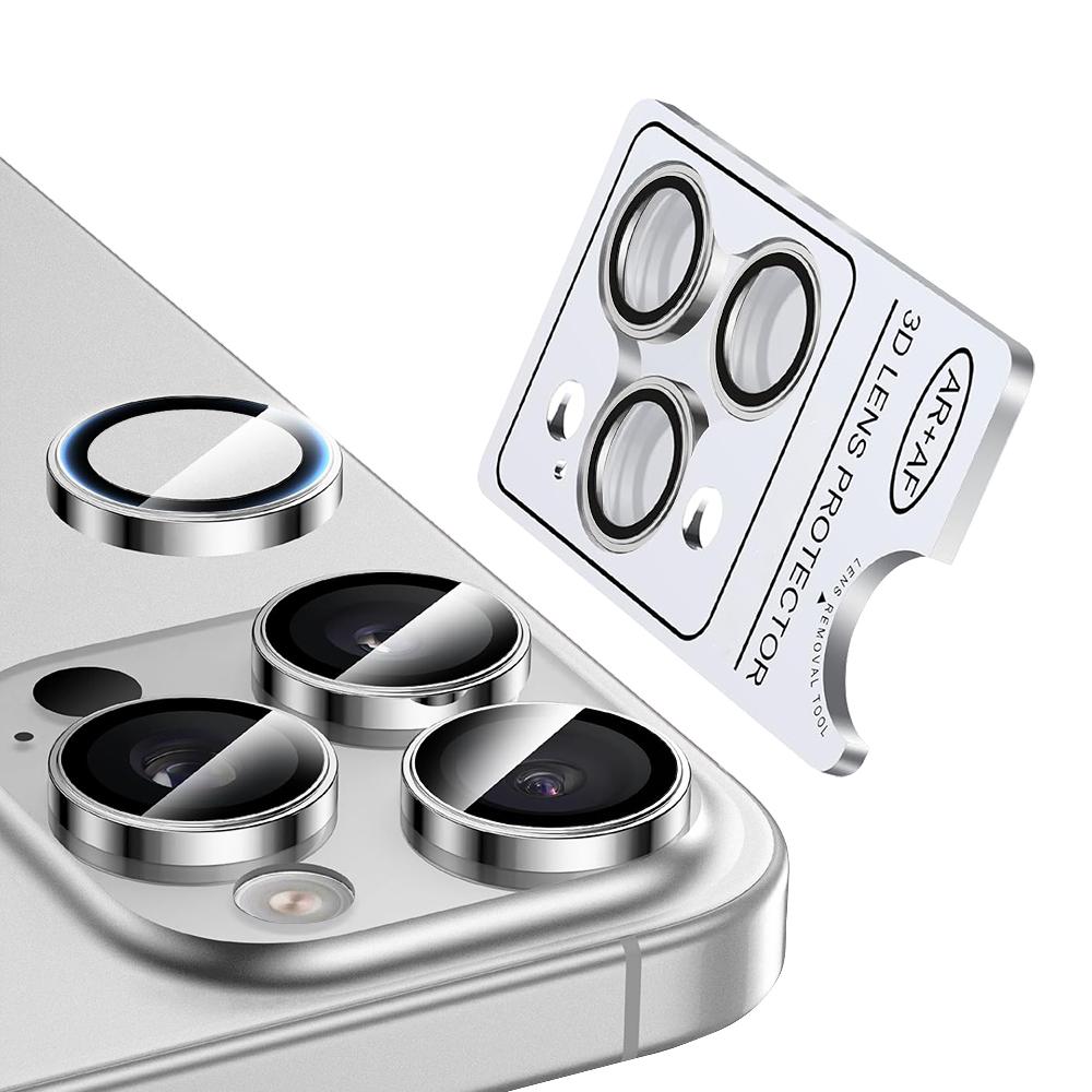 Metal Camera Lens Apple iPhone 16 Pro/16 Pro Max /титаниево бели/ NORDIC | JAR Computers Metal Camera Lens Apple iPhone 16 Pro/16 Pro Max /титаниево бели/ NORDIC