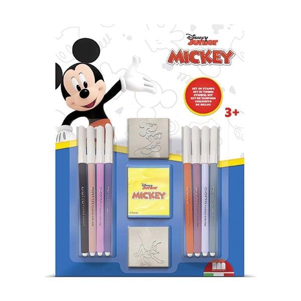 Multiprint Комплект Mickey Mouse, с 2 печата и 8 флумастера | JAR Computers Multiprint Комплект Mickey Mouse, с 2 печата и 8 флумастера