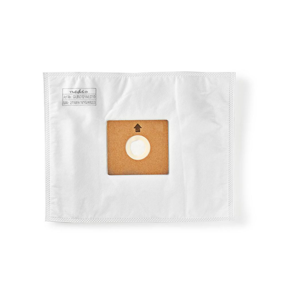 Nedis Vacuum Cleaner Bag 10 pcs for VCBG300-Series (DUBG121NED10) (NEDDUBG121NED10)