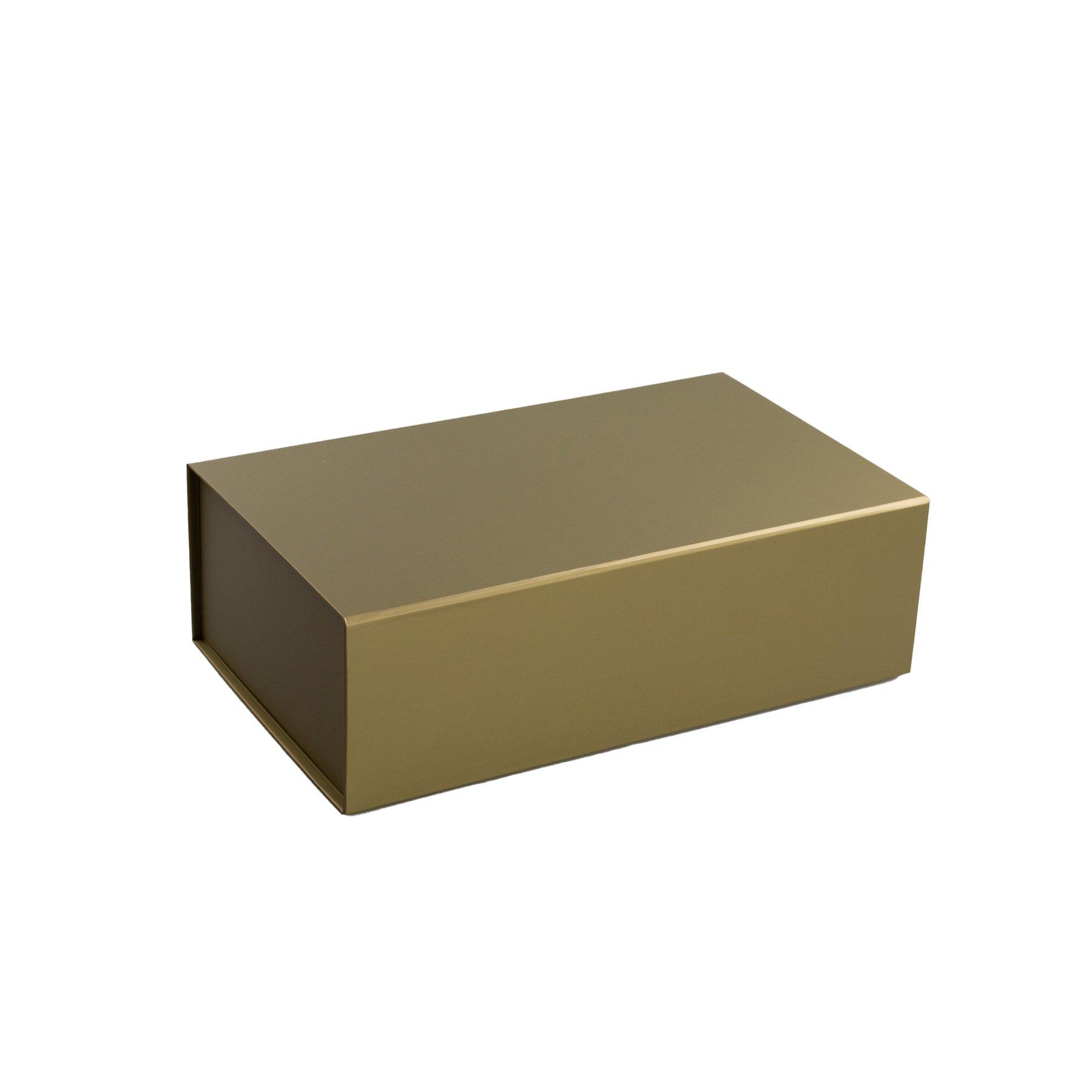 Office 1 Кутия Colorful, с магнитно затваряне, сгъваема, 35 х 20.5 х 11.3 cm, златиста | JAR Computers Office 1 Кутия Colorful, с магнитно затваряне, сгъваема, 35 х 20.5 х 11.3 cm, златиста