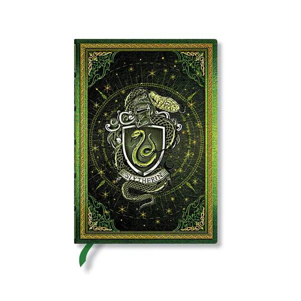 Paperblanks Тефтер Slytherin, Midi, нелиниран, твърда корица, 72 листа