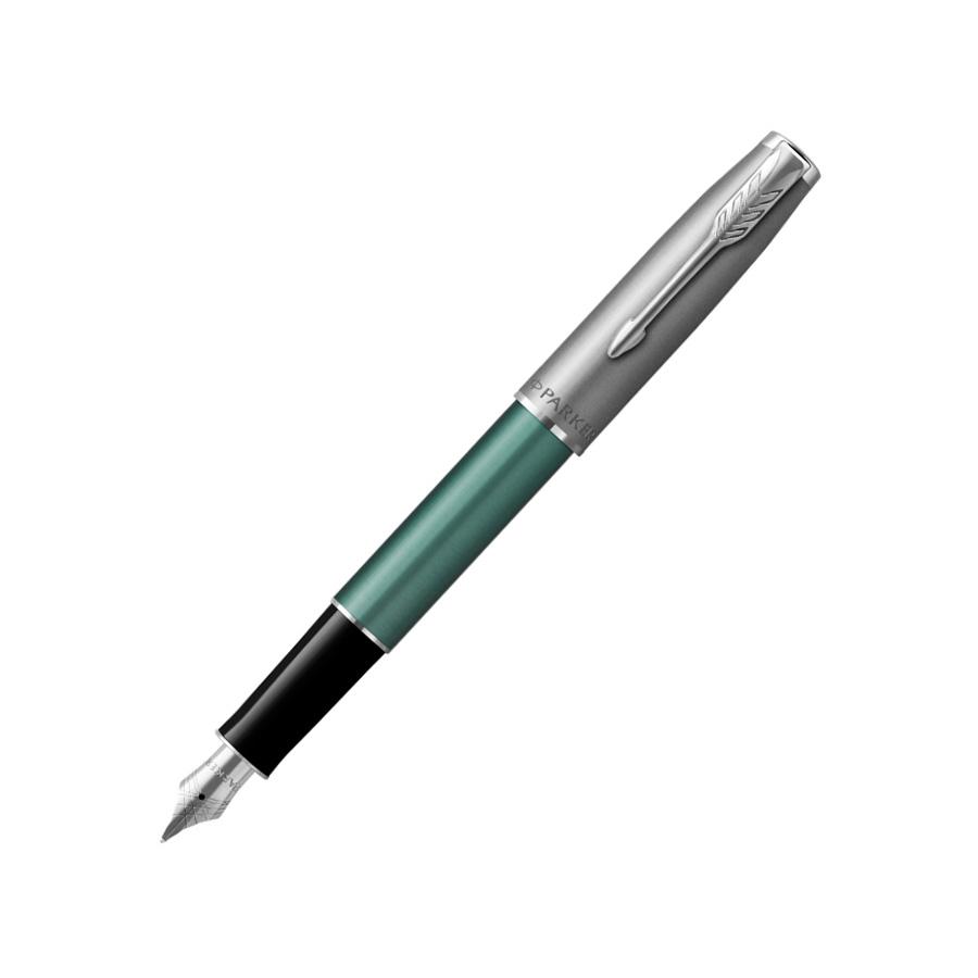Писалка PARKER Royal Sonnet Essential Green, стоманено тяло, позлатен клип, черен | JAR Computers Писалка PARKER Royal Sonnet Essential Green, стоманено тяло, позлатен клип, черен