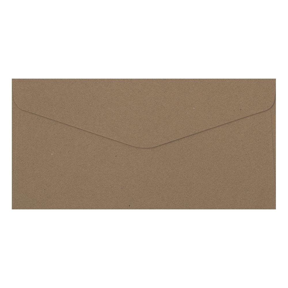 Плик DL 120гр Kraft тъмно бежово 10бр