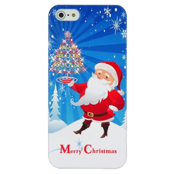 Поликарбонатов кейс за iPhone 5, iPhone 5S, iPhone SE - Newtons Santa Claus Case (прозрачен) | JAR Computers Поликарбонатов кейс за iPhone 5, iPhone 5S, iPhone SE - Newtons Santa Claus Case (прозрачен)
