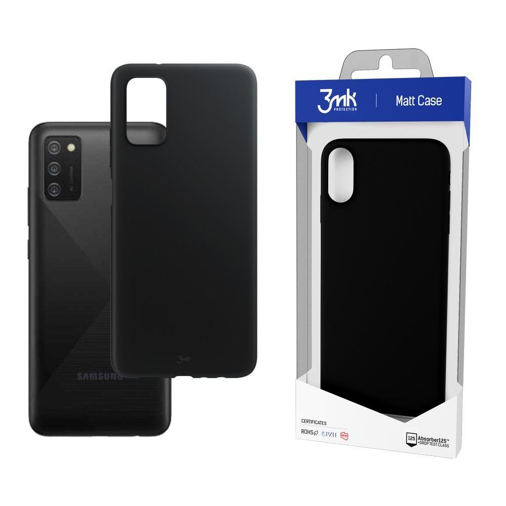 Силиконов (TPU) калъф за Samsung Galaxy A03s - 3MK Matt Case (черен) | JAR Computers Силиконов (TPU) калъф за Samsung Galaxy A03s - 3MK Matt Case (черен)