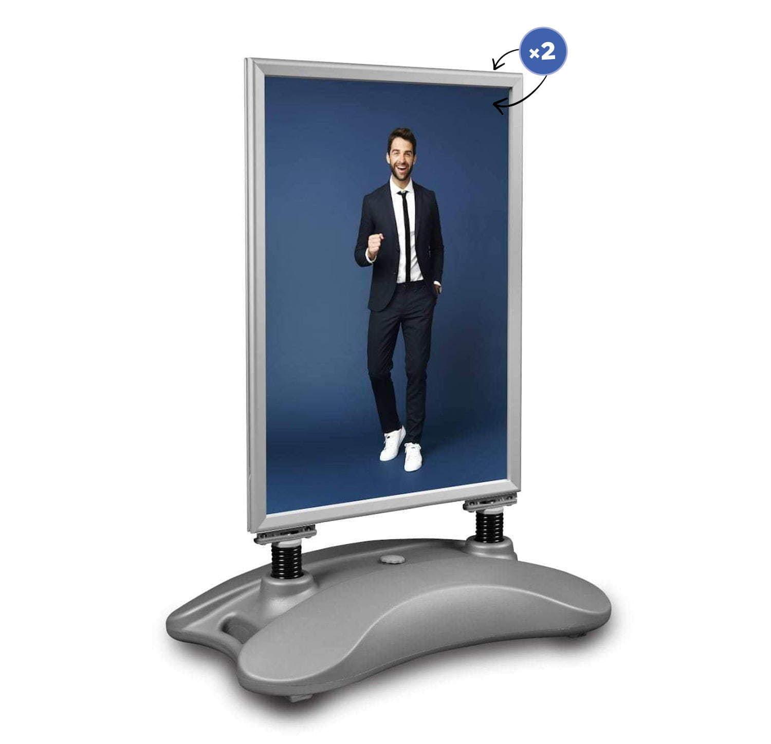 Стопер Hampton, A1, външен, двустранен, 594 х 841 mm | JAR Computers Стопер Hampton, A1, външен, двустранен, 594 х 841 mm