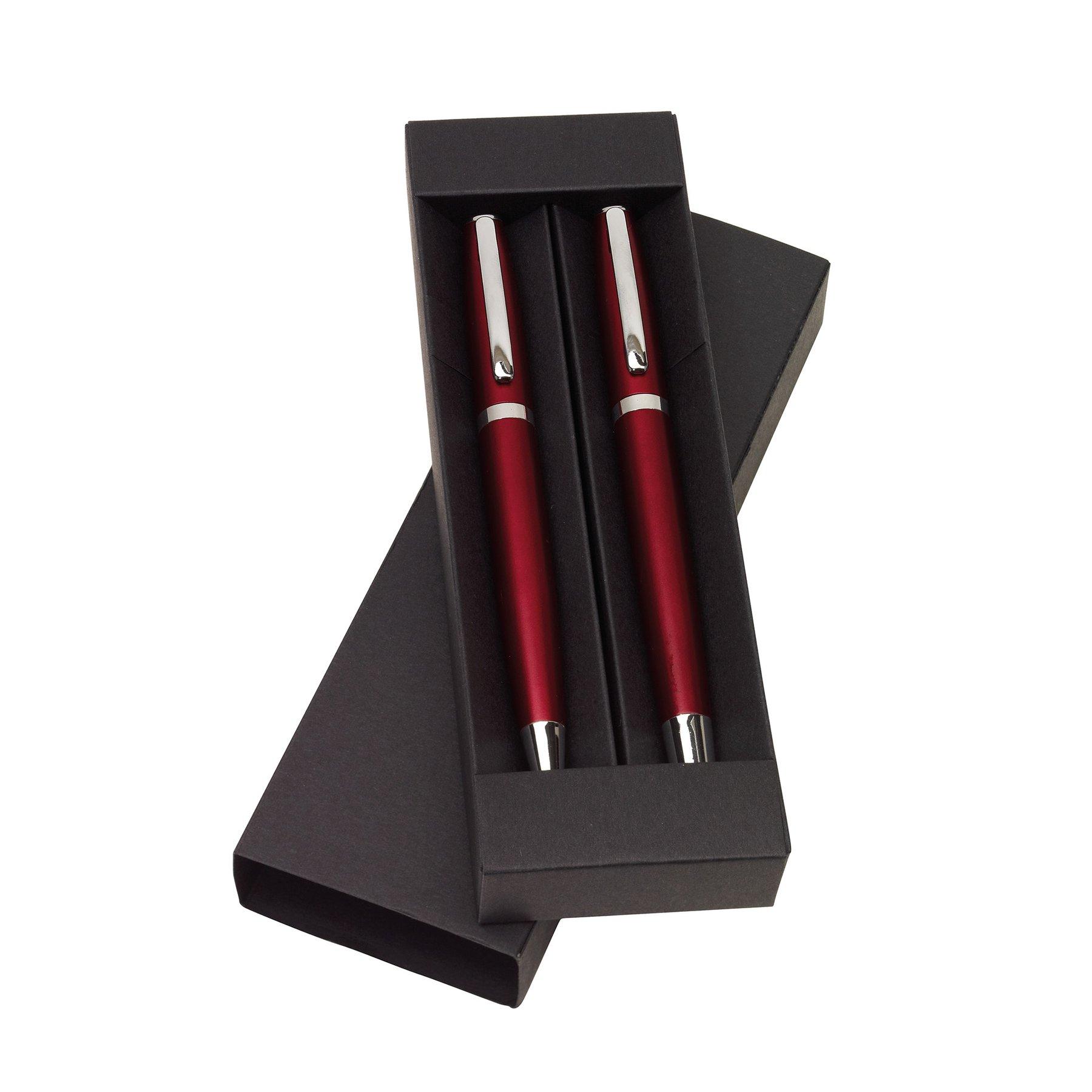 TOPS Комплект химикалка и ролер Alphabet, червен, в кутия | JAR Computers TOPS Комплект химикалка и ролер Alphabet, червен, в кутия