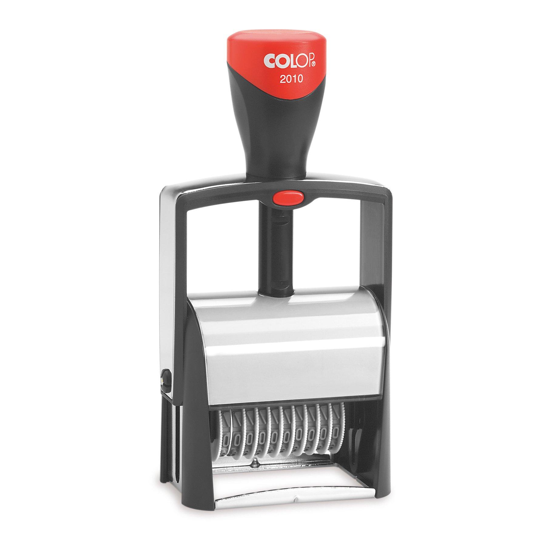 Colop Номератор 2010, с 10 цифри, 5 mm, черен | JAR Computers Colop Номератор 2010, с 10 цифри, 5 mm, черен