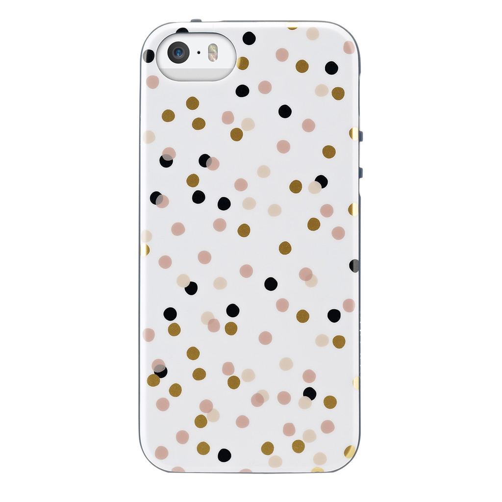 Дизайнерски термополиуретанов калъф за iPhone 6, iPhone 6S - Agent18 FlexShield Confetti (бял на цветни точки) | JAR Computers Дизайнерски термополиуретанов калъф за iPhone 6, iPhone 6S - Agent18 FlexShield Confetti (бял на цветни точки)