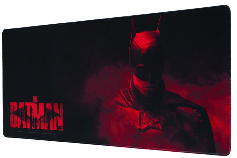Гейминг подложка за мишка Erik - The Batman, XL, мека, червена
