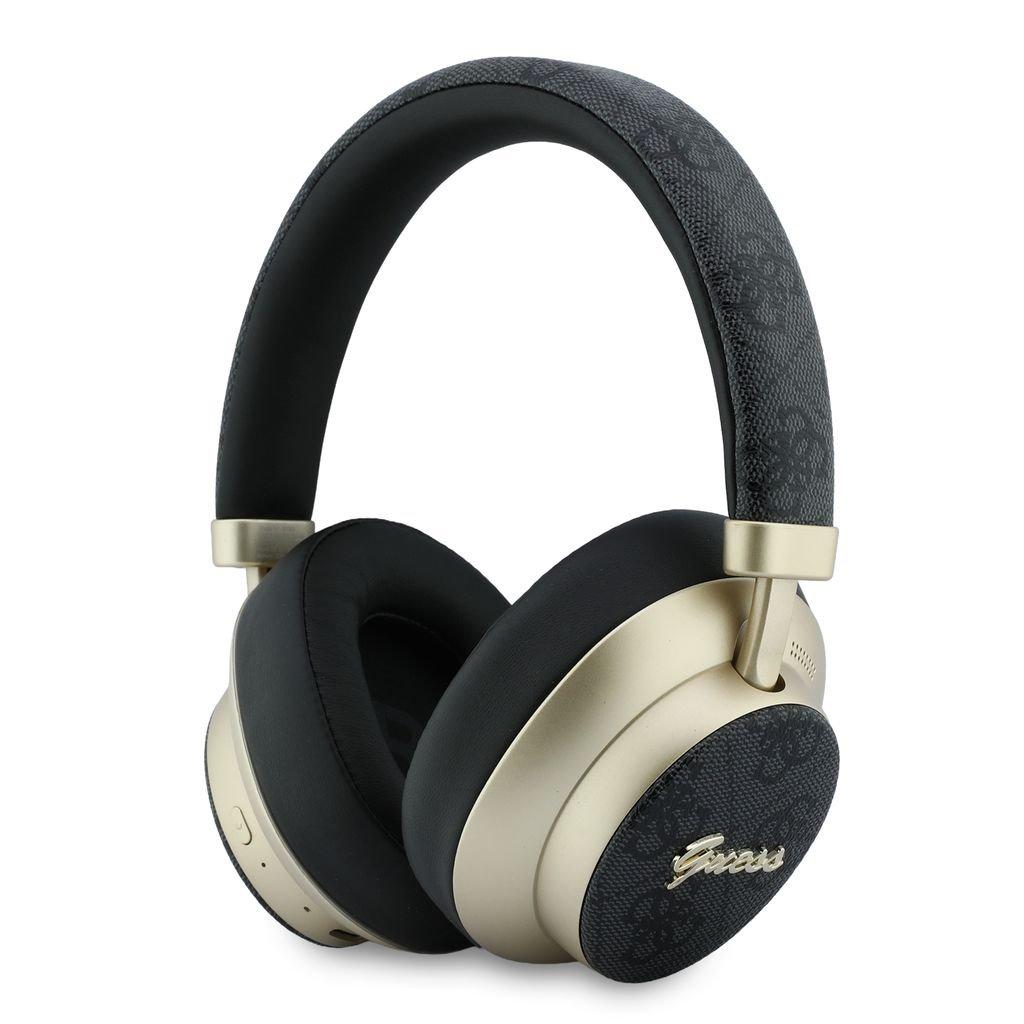 GUESS Bluetooth HF PU 4G Gold Script Metal Logo ENC /черен/ - GUBHP83P4CSCMK | JAR Computers GUESS Bluetooth HF PU 4G Gold Script Metal Logo ENC /черен/ - GUBHP83P4CSCMK