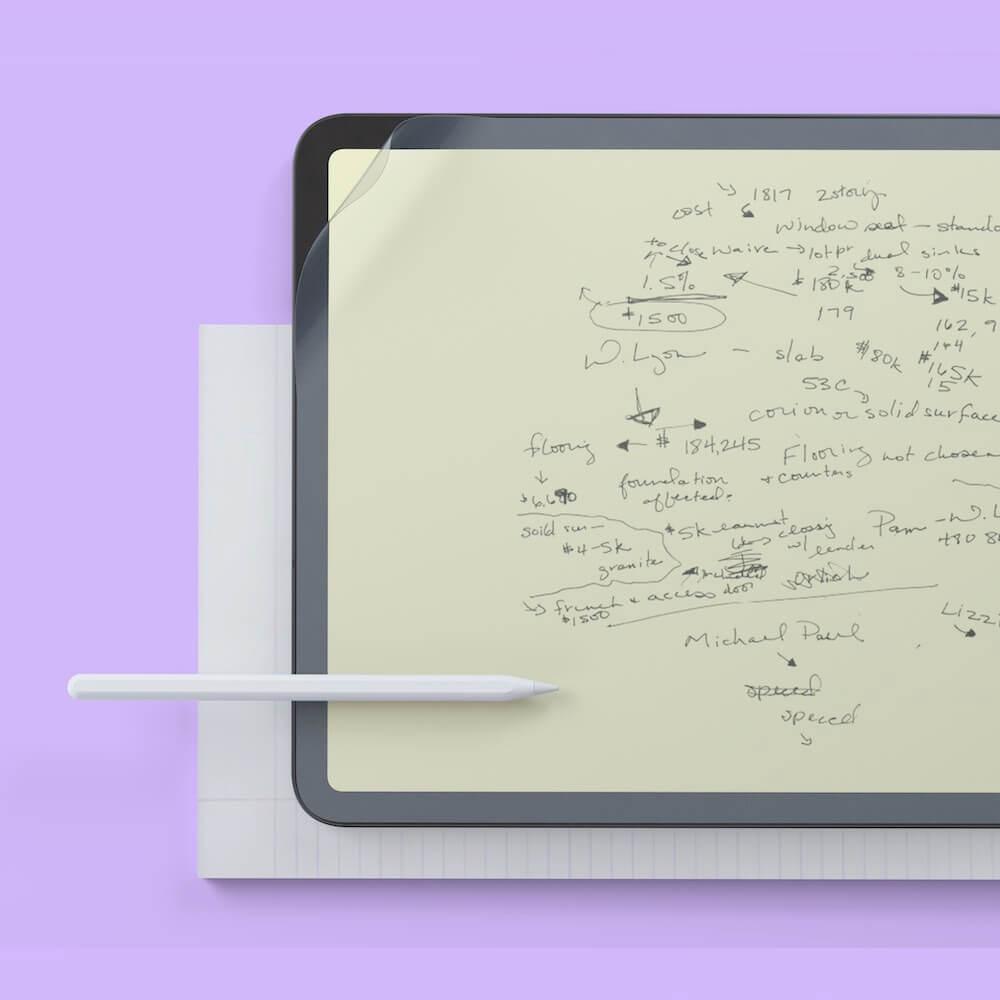 Качествено защитно покритие (подходящо за рисуване) за дисплея на iPad mini 5 (2019) (прозрачен) - PaperLike Screen Protector (2 броя) | JAR Computers Качествено защитно покритие (подходящо за рисуване) за дисплея на iPad mini 5 (2019) (прозрачен) - PaperLike Screen Protector (2 броя)