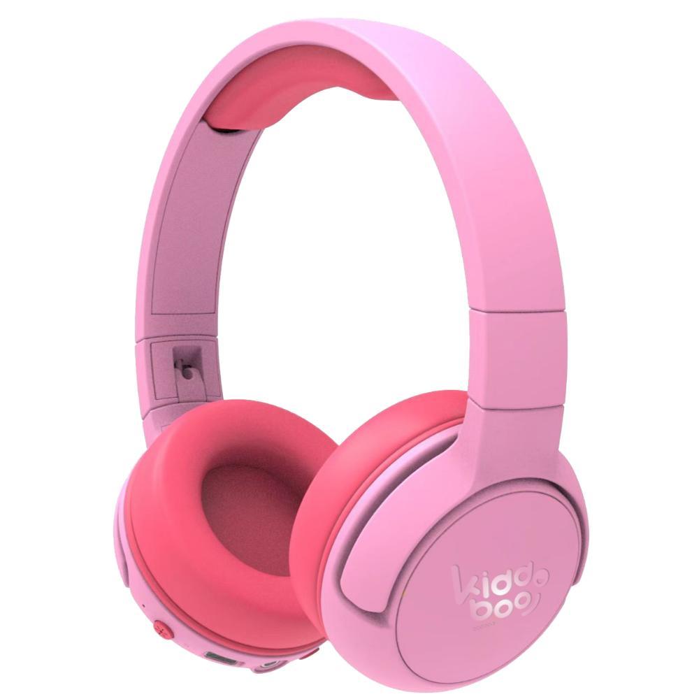 Kiddoboo Bluetooth Headphones Flamingo Pink (KBHB02-PNK) | JAR Computers Kiddoboo Bluetooth Headphones Flamingo Pink (KBHB02-PNK)