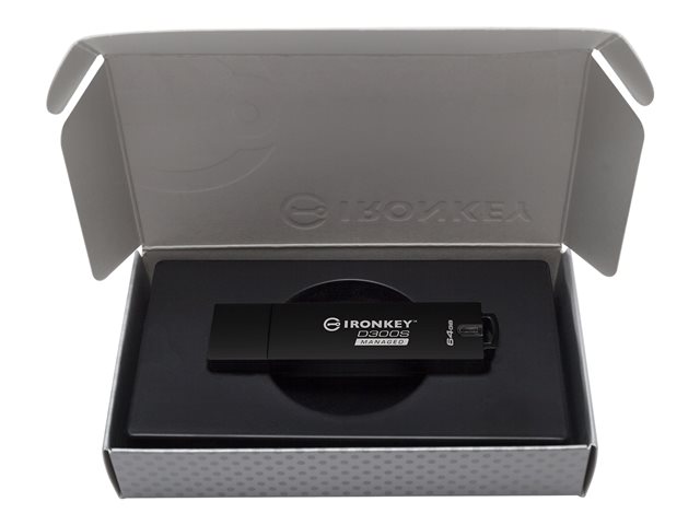 KINGSTON 64GB D300SM AES 256 XTS Encrypted USB Drive | JAR Computers KINGSTON 64GB D300SM AES 256 XTS Encrypted USB Drive