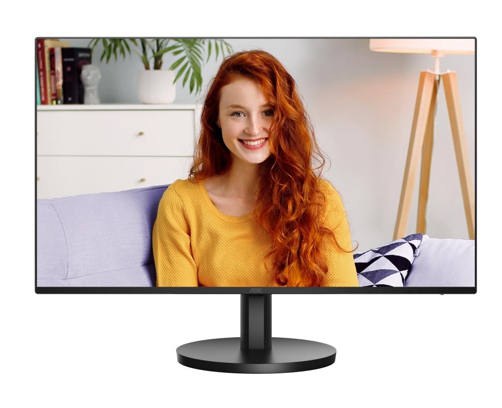 Монитор AOC 27B3HA2, 27", IPS, 4ms, Flat, WLED, 1920x1080, Anti-Glare, HDMI, VGA, черен | JAR Computers Монитор AOC 27B3HA2, 27", IPS, 4ms, Flat, WLED, 1920x1080, Anti-Glare, HDMI, VGA, черен