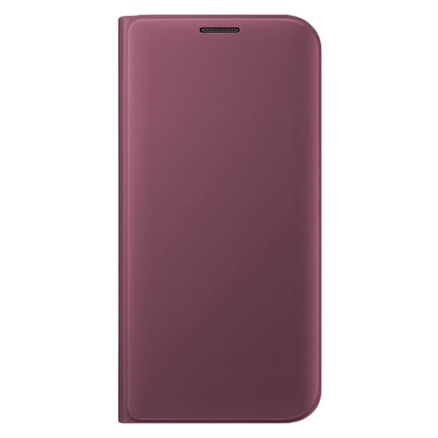 Оригинален кожен кейс за Samsung Galaxy S7 Edge - Samsung Flip Cover EF-WG935PXEGWW (бордо) | JAR Computers Оригинален кожен кейс за Samsung Galaxy S7 Edge - Samsung Flip Cover EF-WG935PXEGWW (бордо)