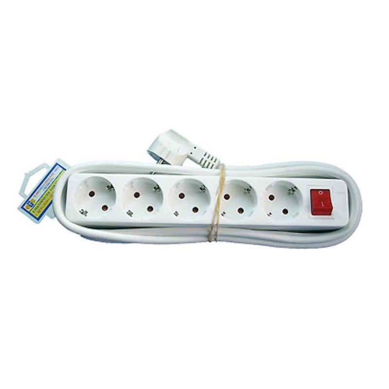 Разклонител ЕТС 5X16A 1,5M С КЛЮЧ 15911