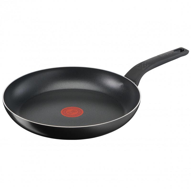 Тиган Tefal B5670653 FP28J GT SIMPLY CLEAN, 28 см, DIFFUSION, Thermo-Signal, Без PFOA, Индукция, Черен