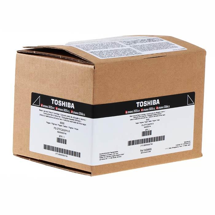 Тонер касета за Toshiba E-Studio 305CS/305CP/306CS - Toner - T-305PK-R (T305PKR) / 6B000000748 - Black - 6B000000749 - PN 6B000000748 | JAR Computers Тонер касета за Toshiba E-Studio 305CS/305CP/306CS - Toner - T-305PK-R (T305PKR) / 6B000000748 - Black - 6B000000749 - PN 6B000000748