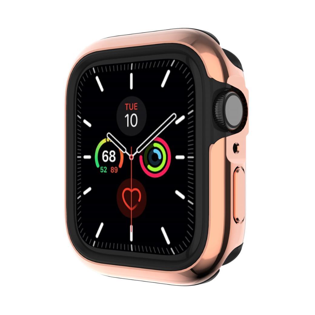 Удароустойчив хибриден кейс за Apple Watch 44мм - SwitchEasy Odyssey Case (розово злато) | JAR Computers Удароустойчив хибриден кейс за Apple Watch 44мм - SwitchEasy Odyssey Case (розово злато)